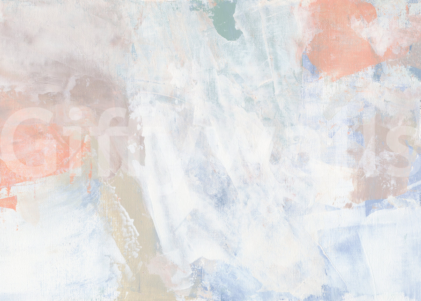 Soft Serenade Pastel Brushstrokes Wallpaper Wall Mural