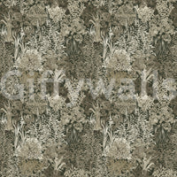 Pixelated Muted Lush Canopy Wallpaper⁠