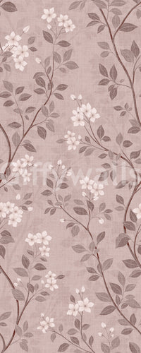 Delicate Blush Chinoiserie Blossom Wallpaper Wallpaper⁠