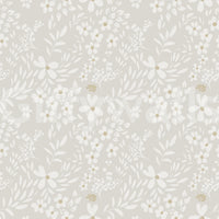 Delicate Meadow Silhouette Neutral Wallpaper Wallpaper⁠