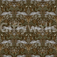 Enchanted Forest Lynx Tapestry Wallpaper Wallpaper⁠