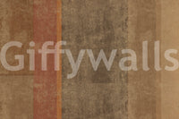 Rustic Earth Tones Color Block Wallpaper Wall Mural