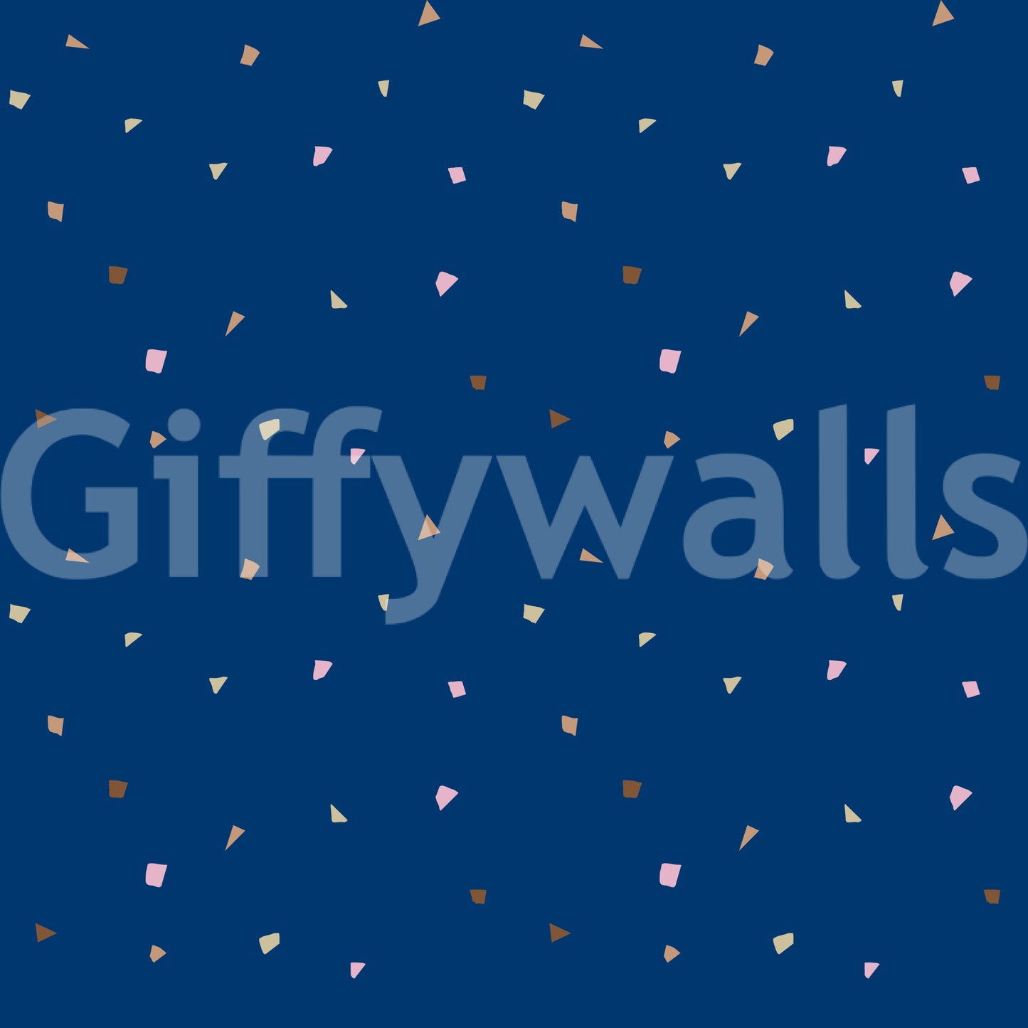 Midnight Confetti Terrazzo Wallpaper Wallpaper⁠