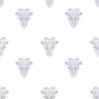 Neoclassical Palm Motif Wallpaper Wallpaper⁠