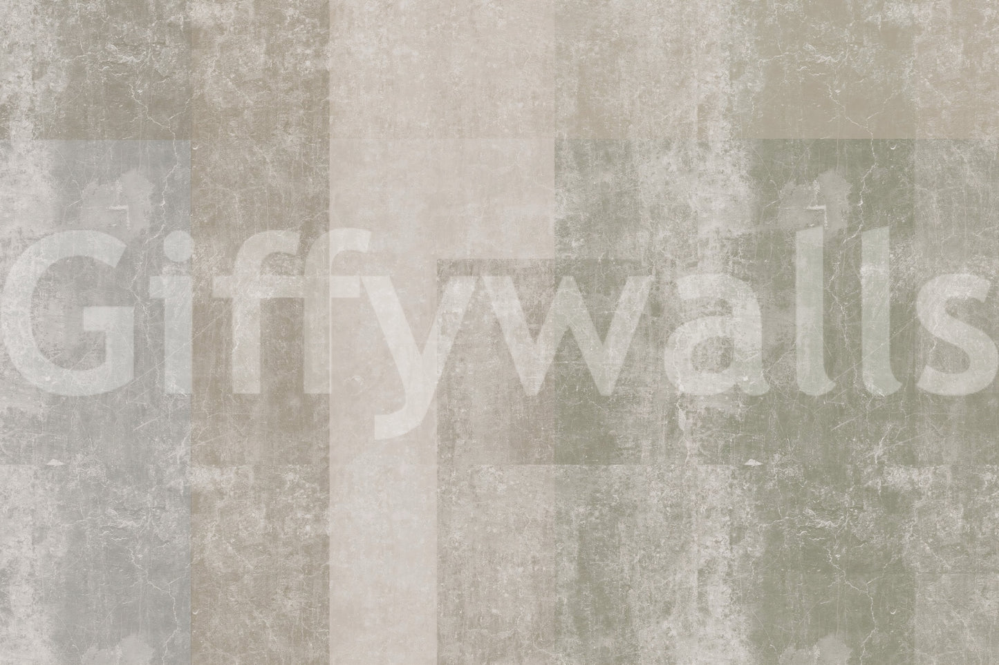 Muted Concrete Geometric Abstract Wallpaper Wall Mural
