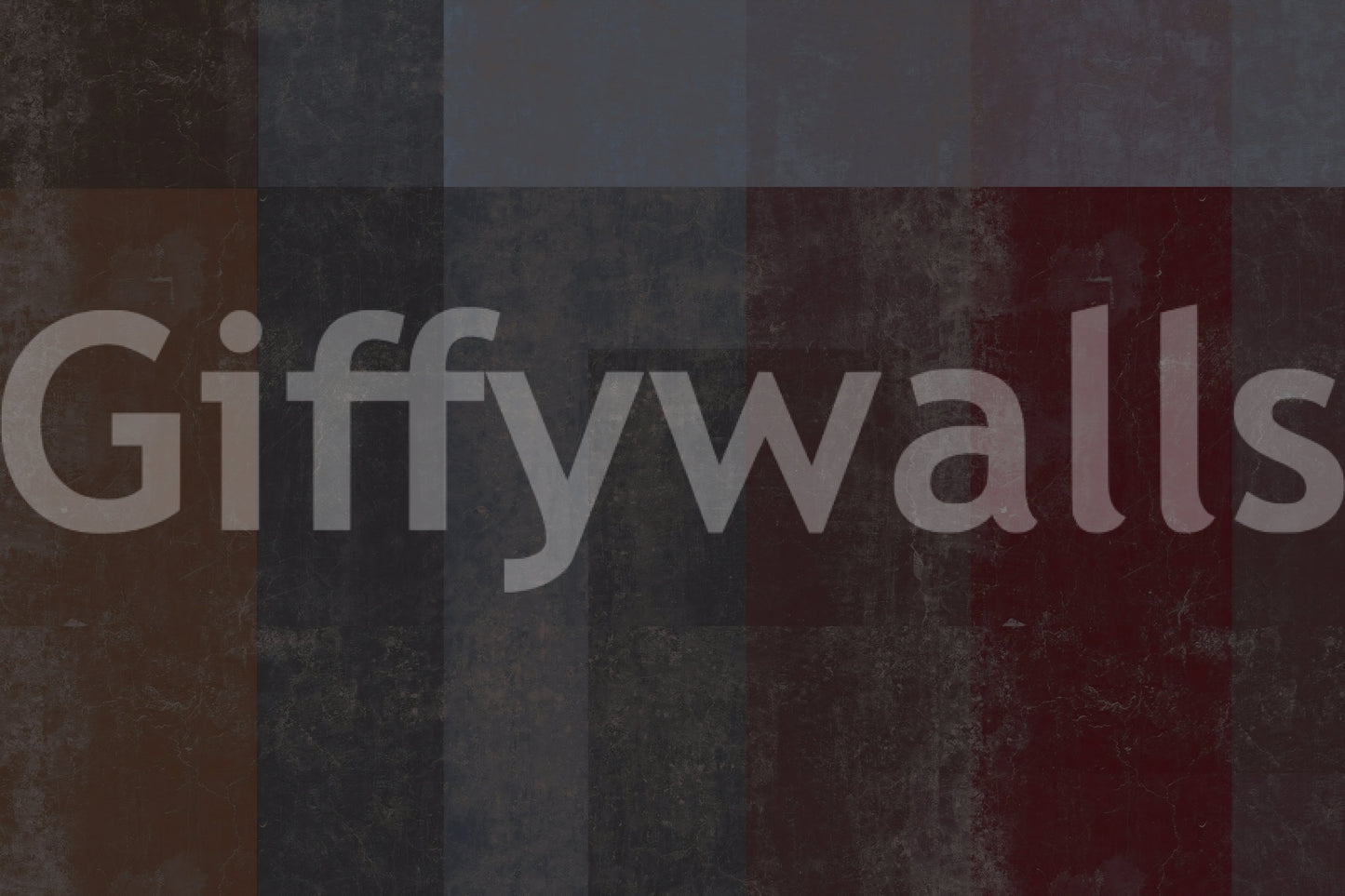 Crimson and Charcoal Plaster Wall Decor Wall Mural
