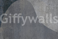Slate Arches Abstract Industrial Wall Mural