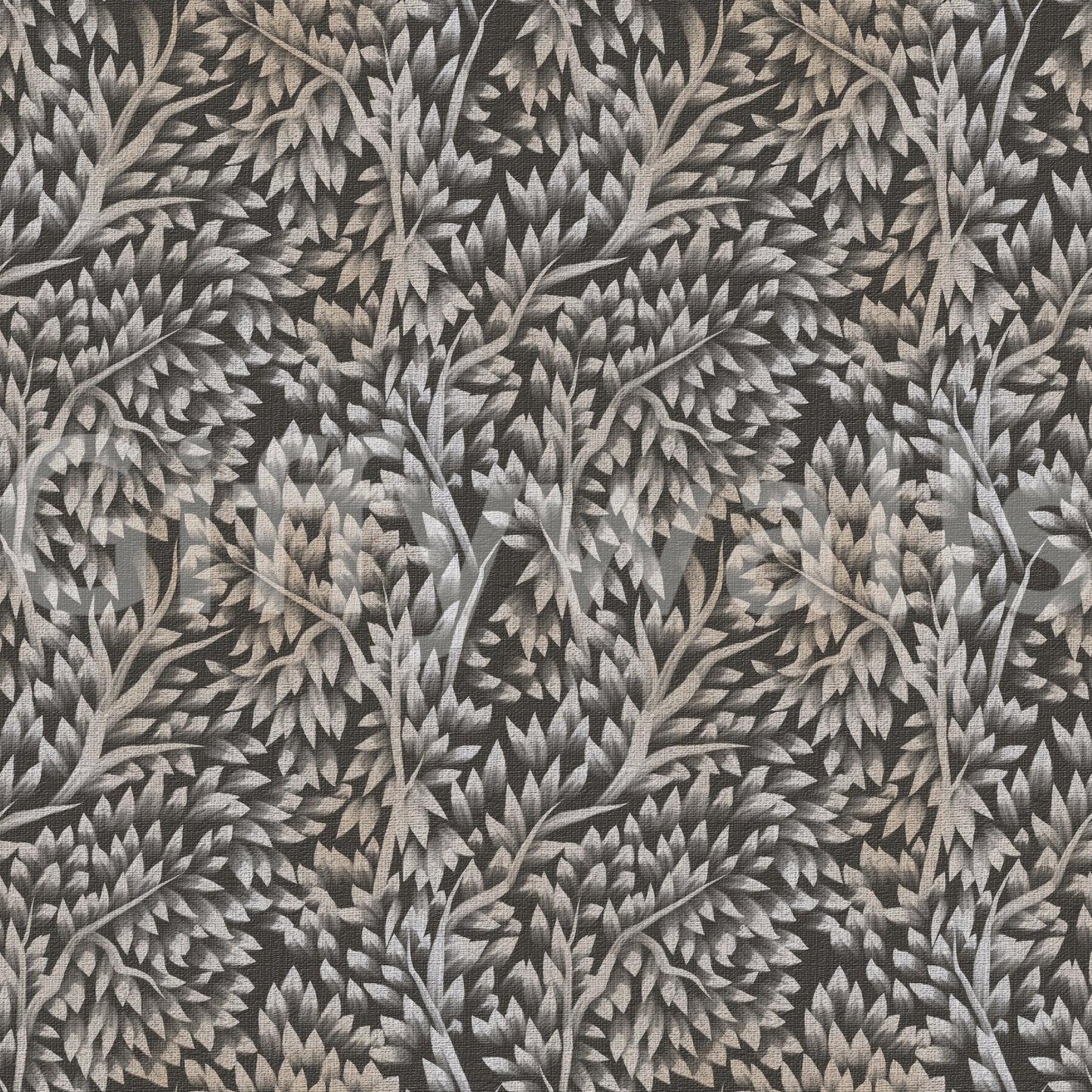 Classical Woodland Foliage Wallpaper⁠