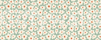 Retro Daisy Meadow Wall Mural