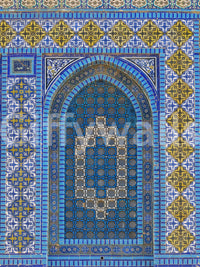 Middle Eastern Mosaic Arch Wall Mural