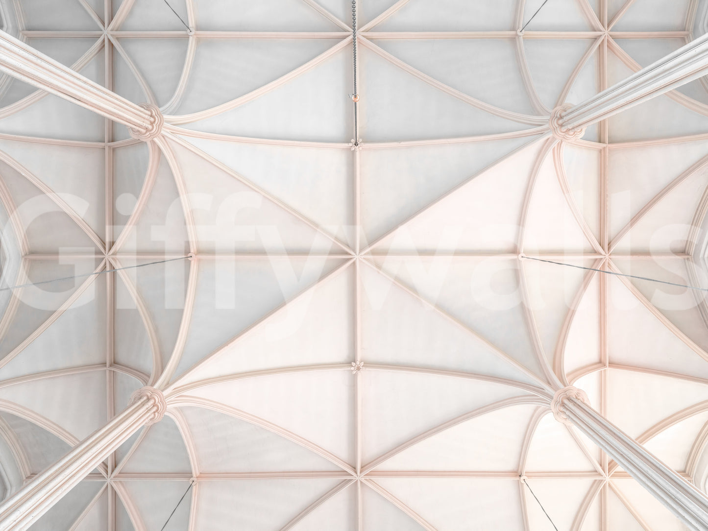 Gothic Vaulted Ceilings Wall Mural