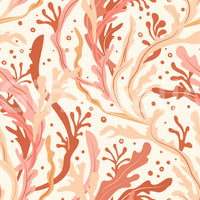 Abstract Sea Kelp Harmony Wallpaper⁠