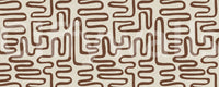 Continuous Earthy Maze Wall Mural