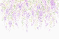 Spring Wisteria Canopy Wall Mural