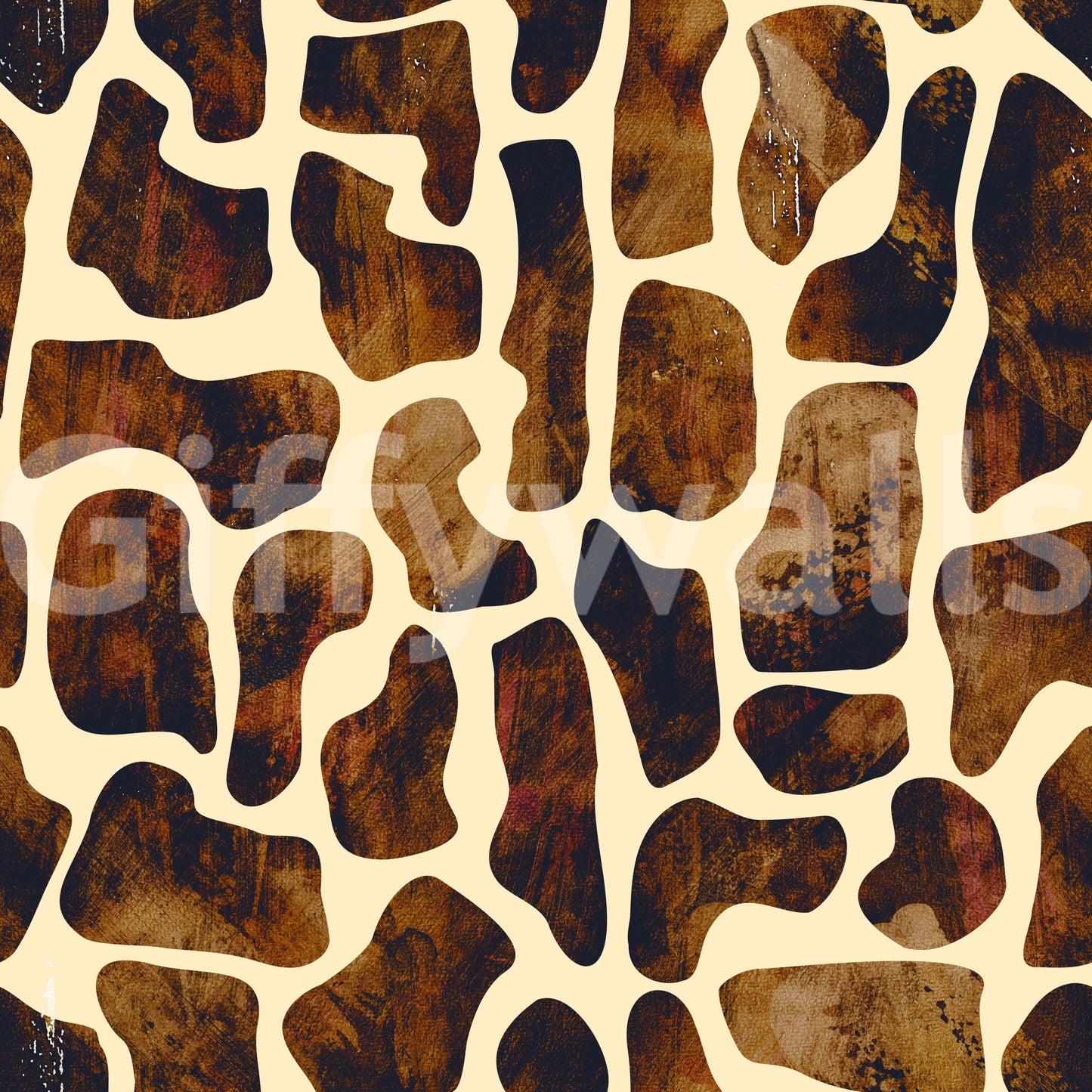 Rustic Stone Texture Repeat Wallpaper⁠