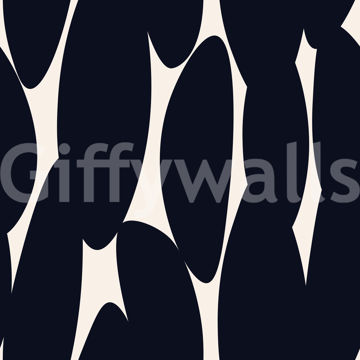 Minimalist Organic Silhouette Wallpaper⁠