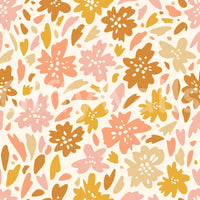 Boho Floral Meadow Prints Wallpaper⁠