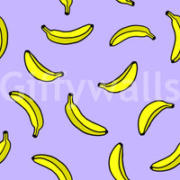 Cheerful Yellow Banana Pop Print Wallpaper⁠