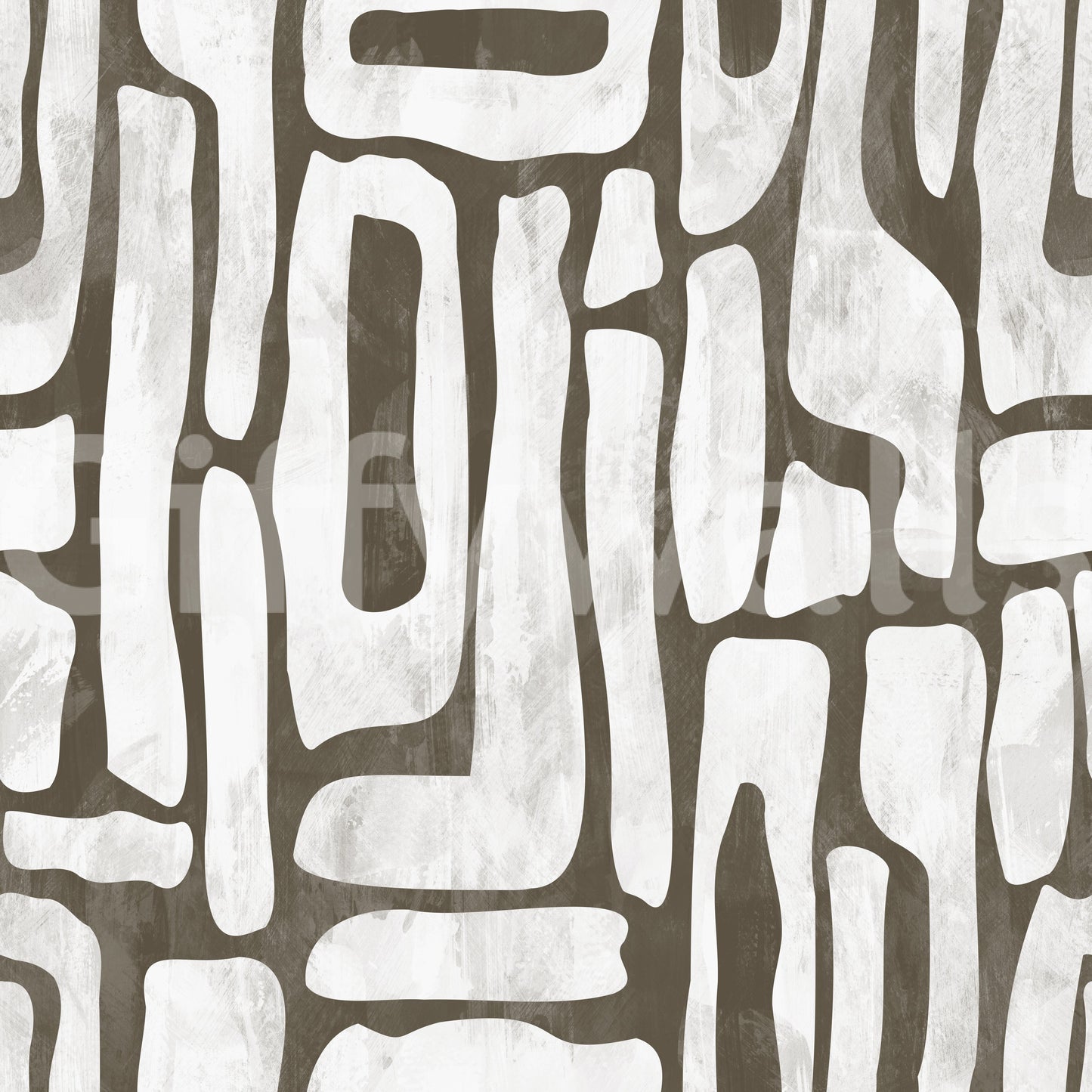 Abstract Organic Stone Motif Wallpaper⁠
