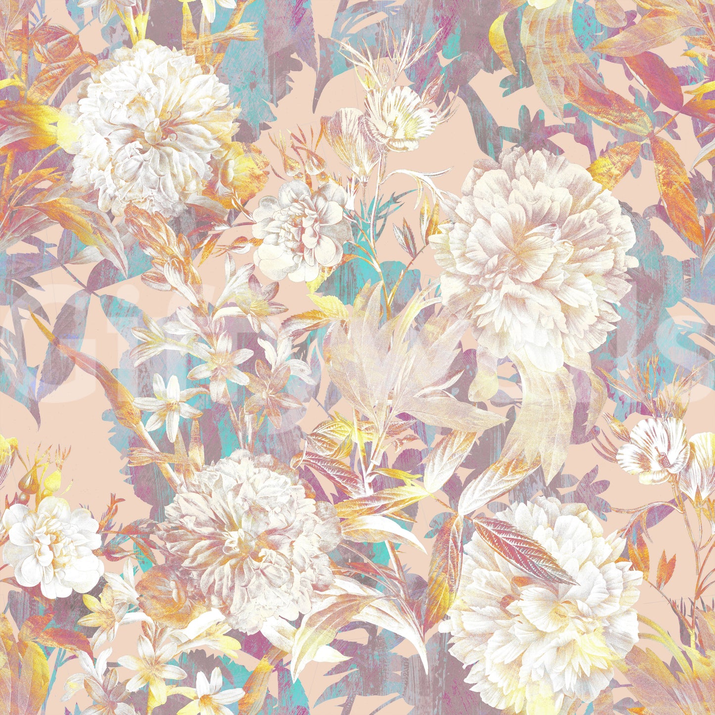 Ethereal Botanical Garden Wallpaper⁠