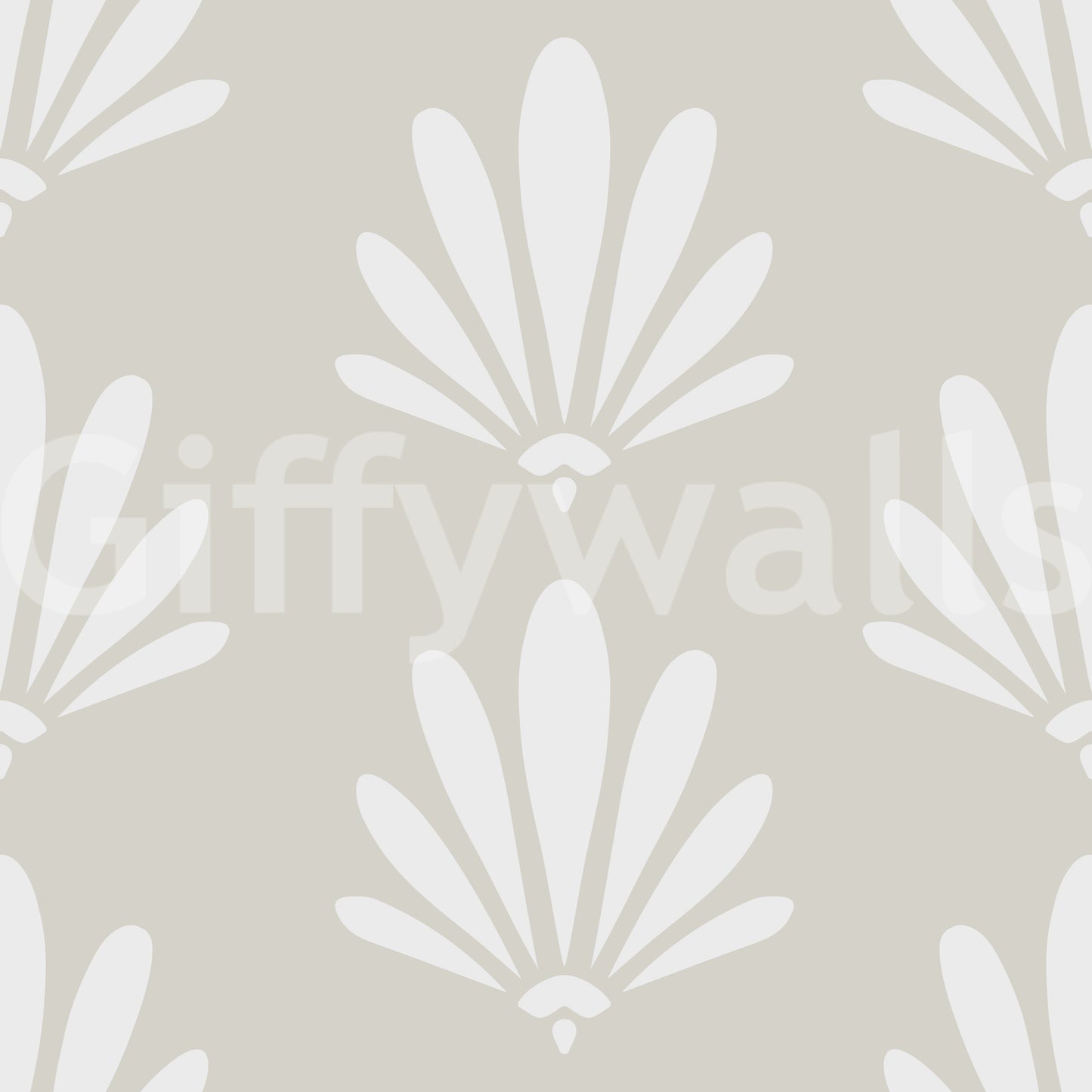 Minimalist Fan Pattern Wallpaper⁠