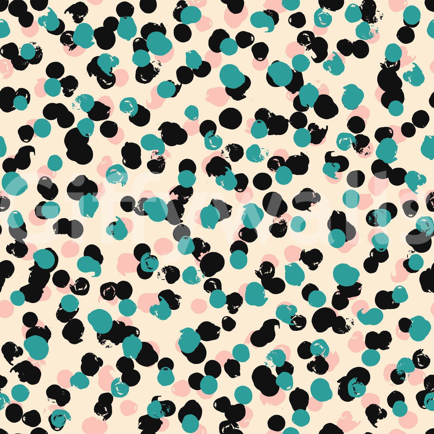 Textured Spotty Modern Pattern Wallpaper⁠