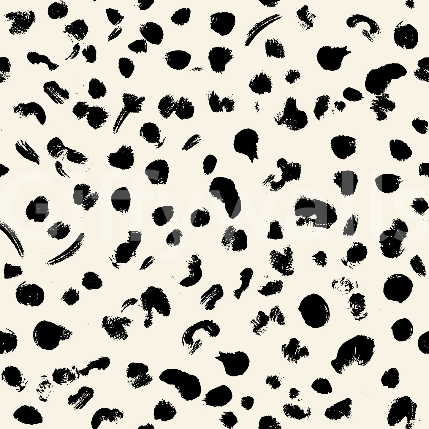 Minimalist Monochrome Brush Marks Wallpaper⁠
