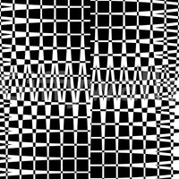 Monochromatic Wavy Grid Wallpaper⁠