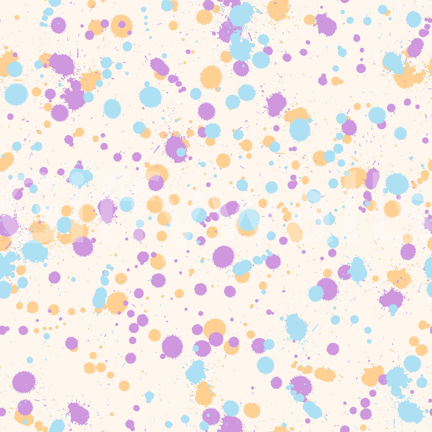 Painterly Dot Composition Wallpaper⁠