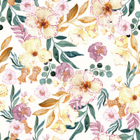 Soft Watercolor Meadow Floral Wallpaper⁠