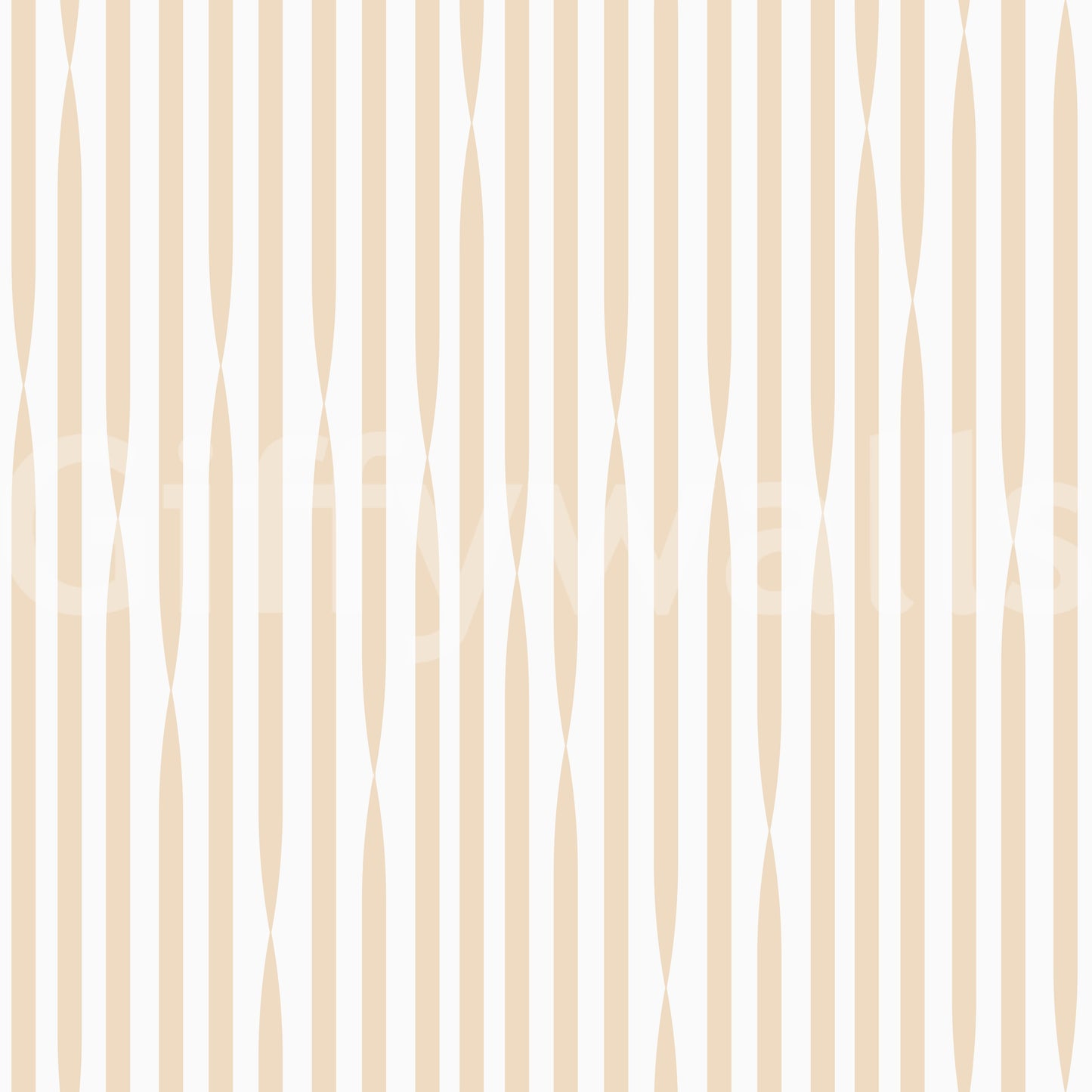 Cream and Beige Interlocking Stripes Wallpaper⁠