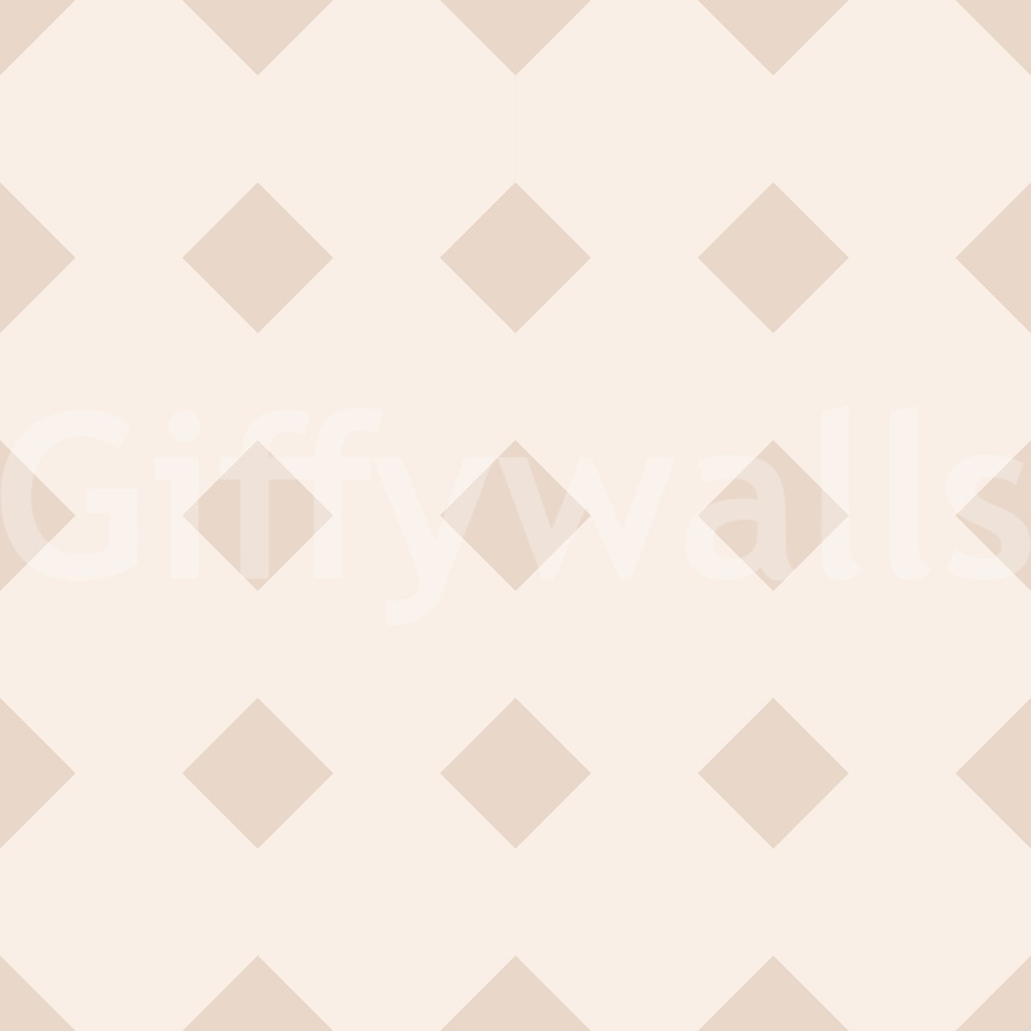 Soft Geometric Diamond Grid Wallpaper⁠