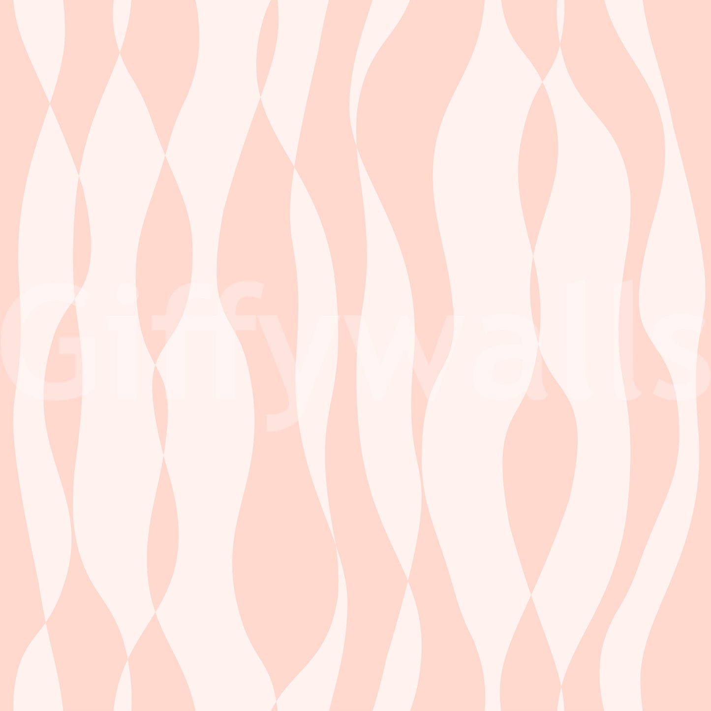 Minimalist Blush Flowing Lines Wallpaper⁠