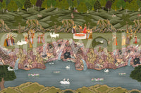 Mughal Garden Serenade Wall Mural