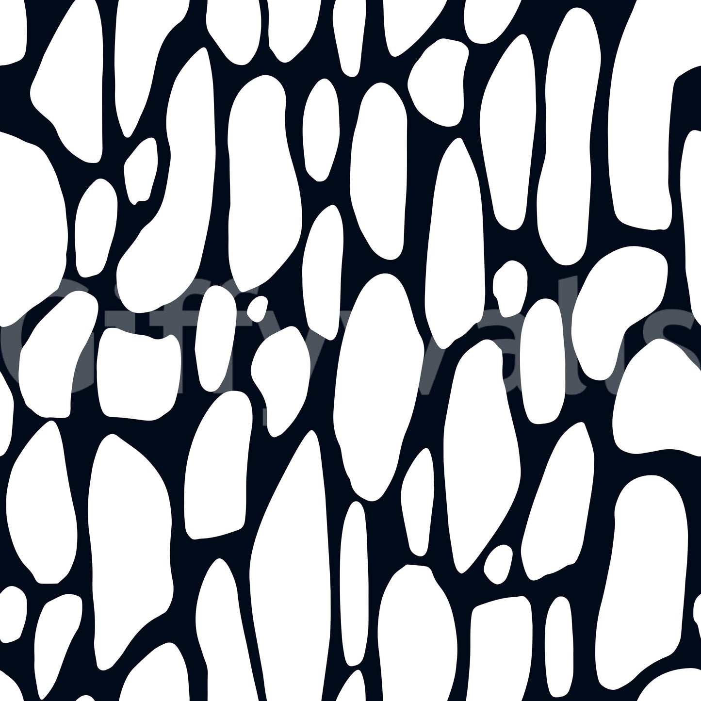 Organic Monochrome Pebbles Wallpaper⁠