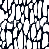 Organic Monochrome Pebbles Wallpaper⁠