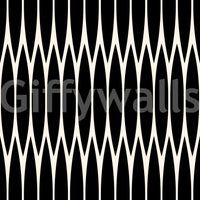 Minimalist Vertical Arch Lattice Wallpaper⁠