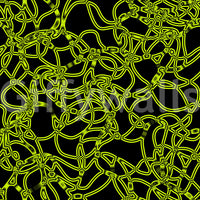 Electric Neon Grid Lines Wallpaper⁠