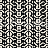 Interlocking Monochrome Curves Wallpaper⁠