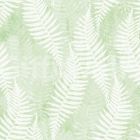 Ethereal Sage Fern Fronds Wallpaper⁠