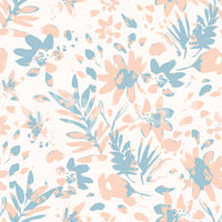 Soft Watercolor Petal Motif Wallpaper⁠