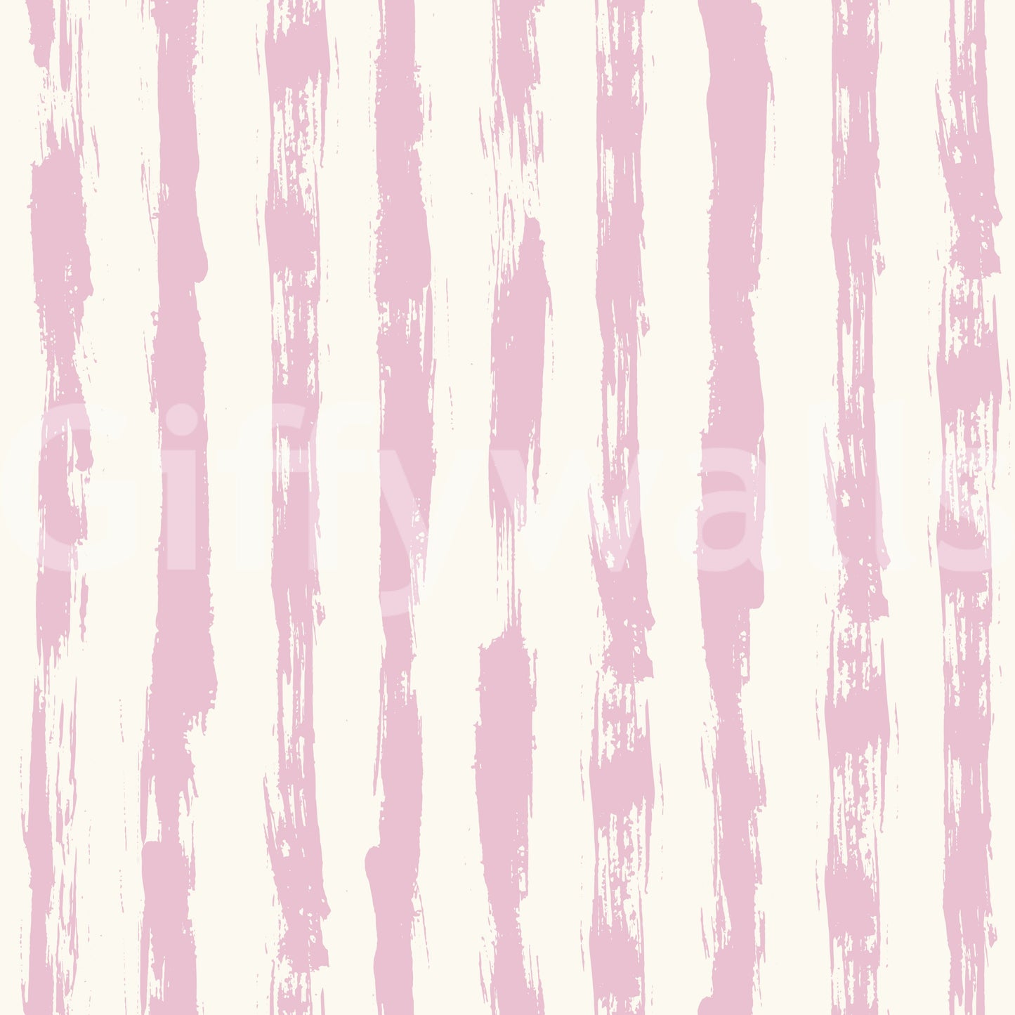 Blush Pink Painted Vertical Stripes Wallpaper⁠
