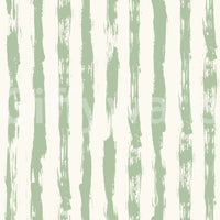Sage Brushstroke Vertical Stripes Wallpaper⁠