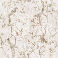 Ethereal Bird and Vine Illustration Wallpaper⁠