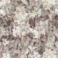 Ethereal Botanical Distressed Garden Wallpaper⁠