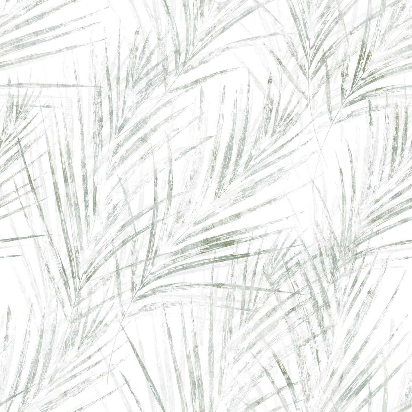 Sage Palm Botanical Sketch Wallpaper⁠