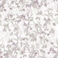 Serene Watercolor Botanical Trail Wallpaper⁠