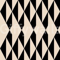 Monochrome Geometric Diamonds Wallpaper⁠