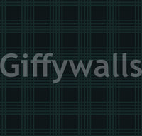 Dark Green Midnight Grid Wallpaper⁠