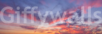 Twilight Cloudscape Art Wall Mural